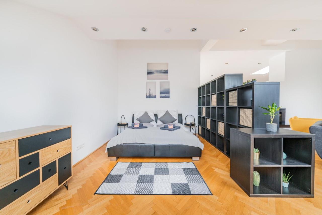 Penthouse Apartment - Sauna - Terrasse - Kamin - Ac Viyana Dış mekan fotoğraf