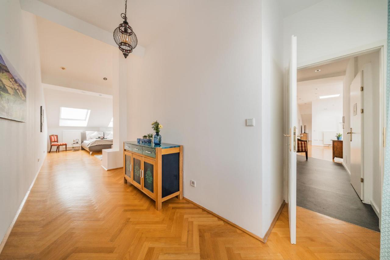 Penthouse Apartment - Sauna - Terrasse - Kamin - Ac Viyana Dış mekan fotoğraf