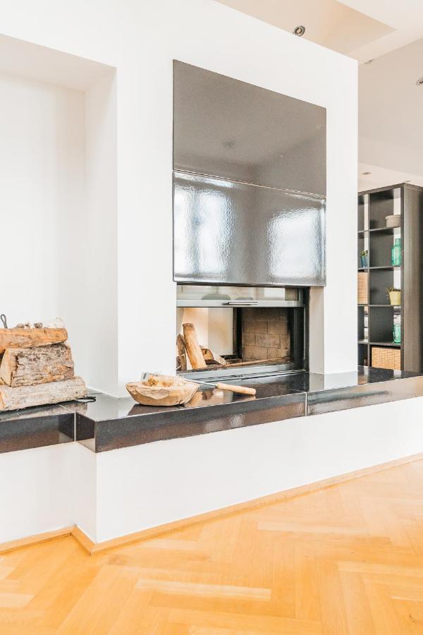Penthouse Apartment - Sauna - Terrasse - Kamin - Ac Viyana Dış mekan fotoğraf
